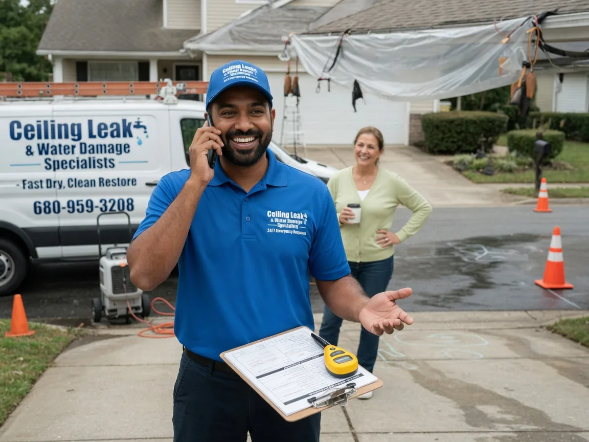 Ceiling Leak Cleanup Shelter Island Heights, NY FAQs